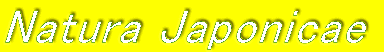 Natura Japonicae 